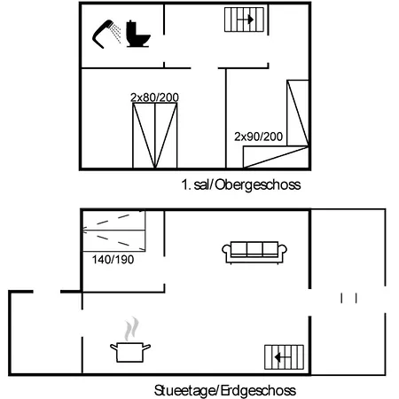 Sighwald - 2-3km From The Sea By Interhome アパート *